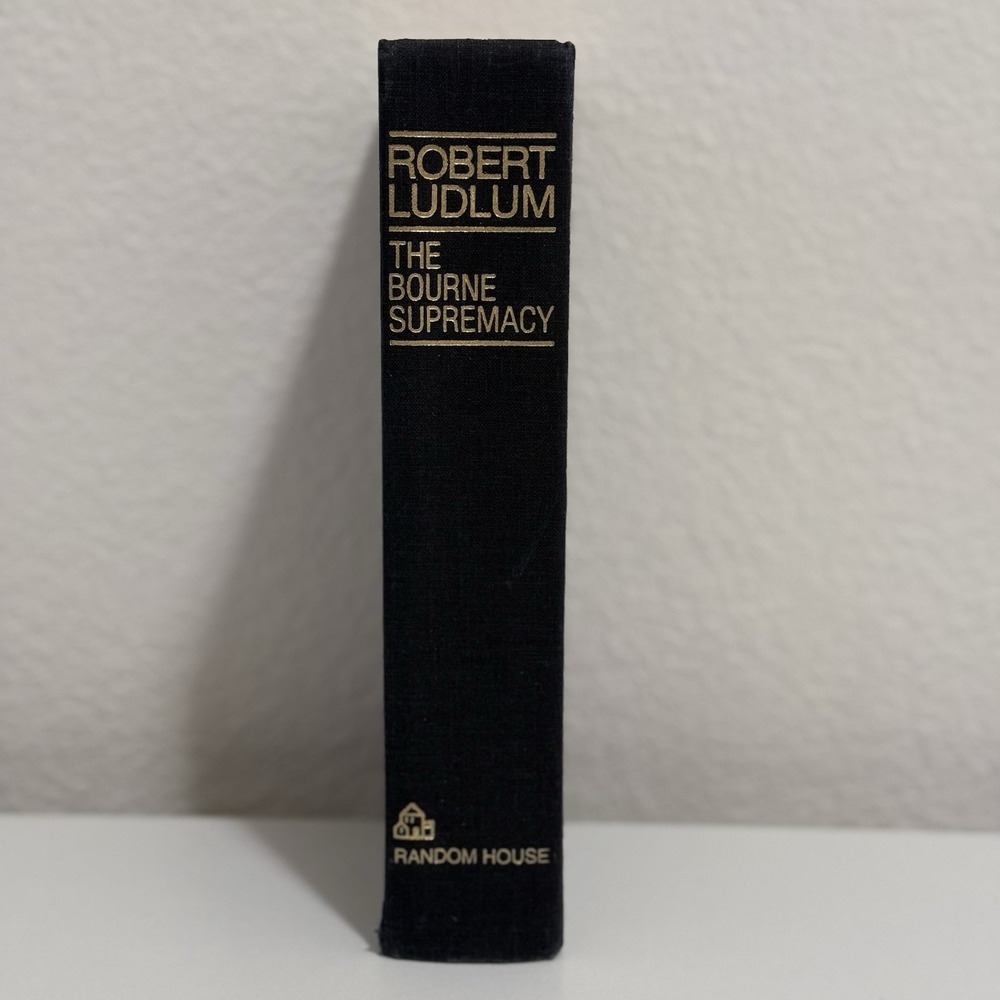 The Bourne Supremacy Robert Ludlum First Edition 1st Random House Edition